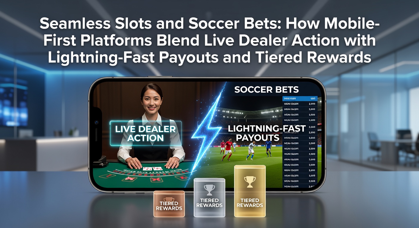 Mobile screen showing live soccer bet alongside slot reels and dealer table, highlighting seamless integration on a phone