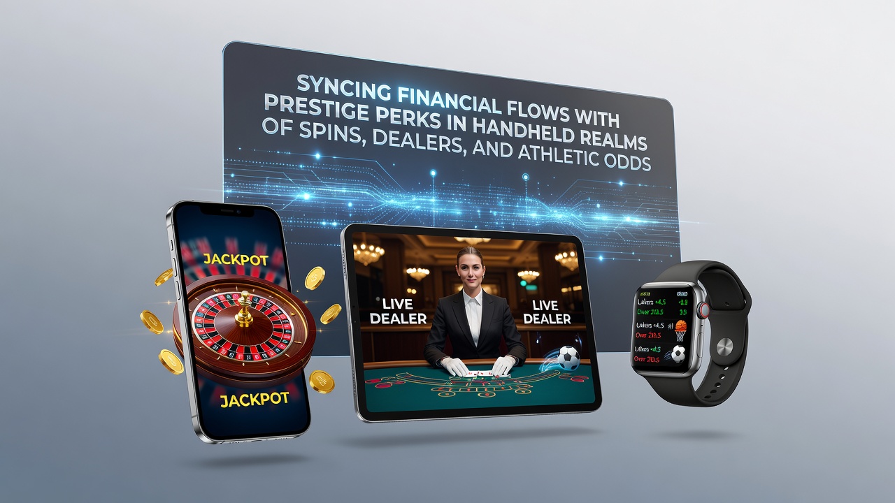 Mobile device displaying integrated casino and sports betting interface with VIP status indicators